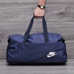 Спортивная; дорожная сумка найк; nike с плечевым ремнем. Синяя