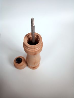Деревянная перцемолка мельница для соли и перца 21см