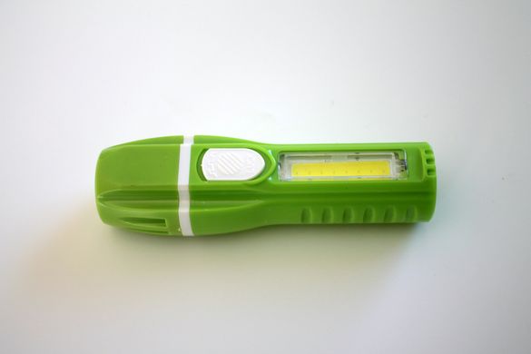 Компактный ручной фонарик с usb зарядкой и боковой панелью