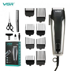 Профессиональная машинка для стрижки волос VGR V-120 с керамическим лезвием