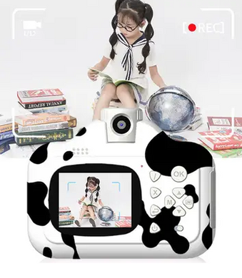 Детский фотоаппарат с мгновенной печатью фотографий Wi Fi Print Camera Фотокамера с встроенным принтером