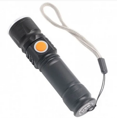 Компактний ручний ліхтарик BL-616-T6 Zoom з usb зарядкою