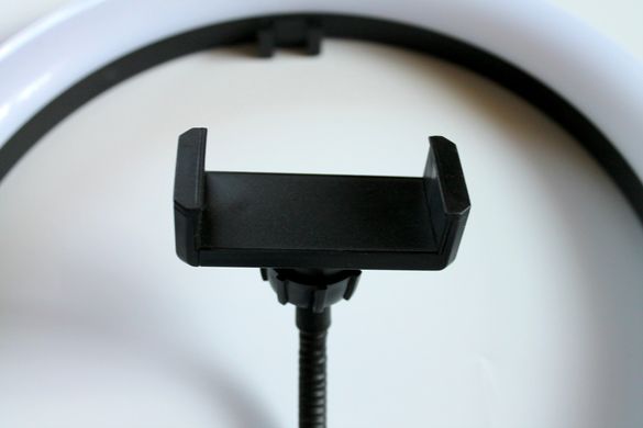 Світлодіодна кільцева лампа RGB MJ30 для селфі з тримачем телефону