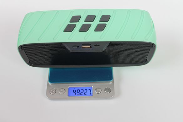 Портативная Bluetooth стерео колонка часы будильник WSA-858