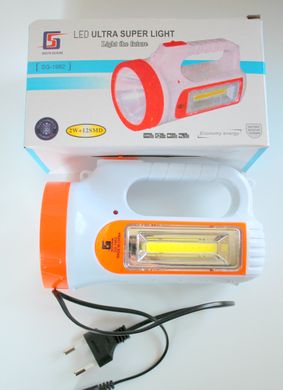 Аккумуляторный фонарь с боковой подсветкой