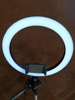 Профессиональный набор для блогера,кольцевая LED лампа 26 см с держателем для телефона и штатив 135см+пульт