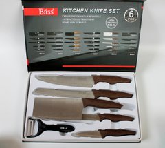 Набір ножів Bass 6в1 B8081
