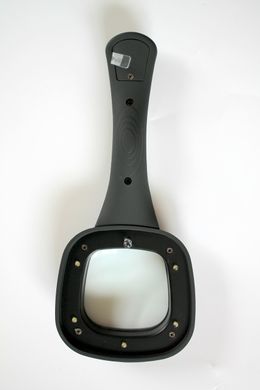 Лупа з підсвічуванням ручна Magnifier 600558
