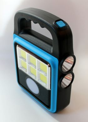 Портативний переносний світлодіодний ліхтар-лампа кемпінговий HS-8020D ліхтарик Power Bank