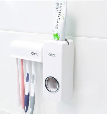 Дозатор зубной пасты Olet с держателем для щеток.