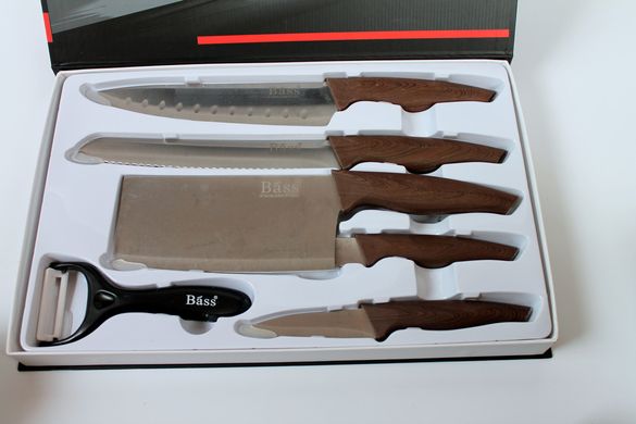 Набор ножей Bass 6в1 B8081