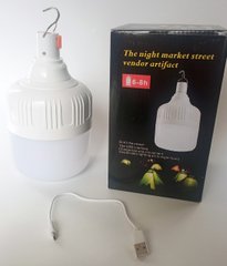 Портативна акумуляторна лампа для кемпінгу 50w