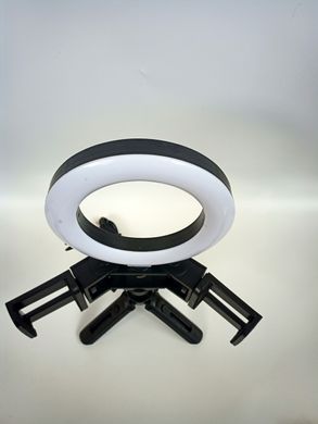 Кольцевая лампа M316 со штативом и креплениями для телефона набор блогера