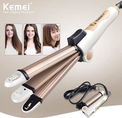 Стайлер багатофункціональний для волосся 3 в 1 Kemei KM-8851 складаний