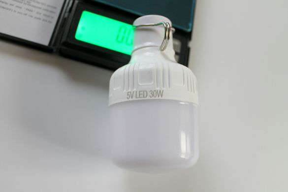 Ліхтар світлодіодний акумуляторний кемпінговий підвісна лампа світильник із зарядкою від мережі