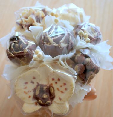 Шоколадный букет цветы из шоколада оригинальный подарок