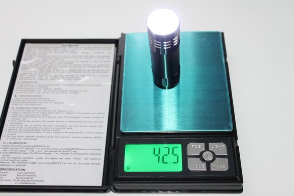 Карманный светодиодный фонарик 9 диодов RK907