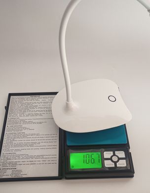 Настільна світлодіодна акумуляторна лампа сенсорний ліхтарик usb