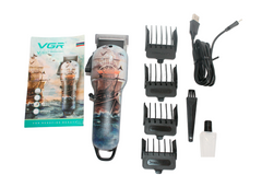 Аккумуляторная машинка для стрижки волос VGR V-690 профессиональный триммер