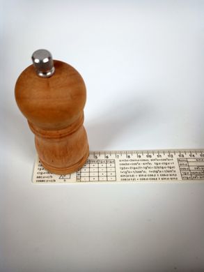 Перцемолка (мельница) деревянная 10,5 см с керамическими жерновами
