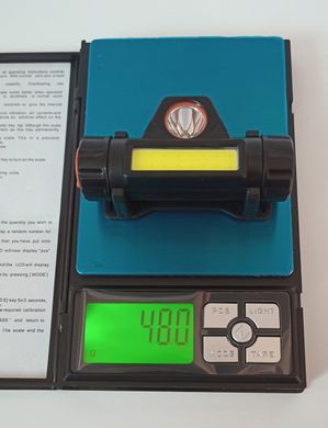 Налобний світлодіодний ліхтар 101 з магнітом та вбудованим акумулятором USB