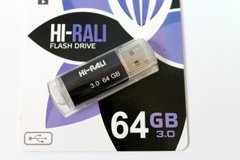 Флешка USB 3.0 Hi-Rali 64GB юсб флеш накопитель