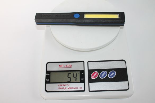 Ручной фонарик с магнитом светодиодный с батарейками KN74