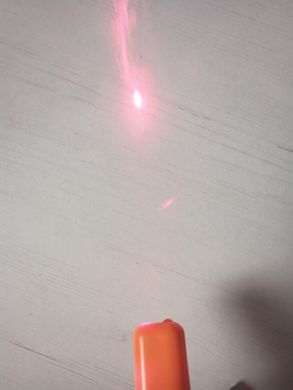 Портативный фонарик RK-46 3в1 с лазером и ультрафиолетом брелок