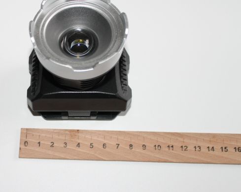 Аккумуляторный налобный фонарик SQ-820 zoom usb