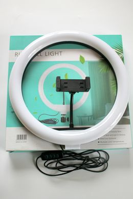 Світлодіодна кільцева лампа для фото та відео зйомки 30см