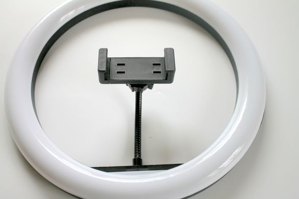 Светодиодная кольцевая лампа для фото и видео съемки 30см