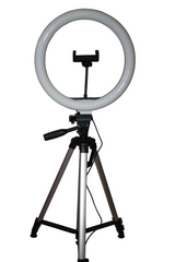 Профессиональная кольцевая лампа 300мм для фото со штативом набор блогера