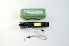Ручной аккумуляторный фонарик BL-T6-29 с боковой панелью