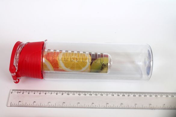 Бутылка для напитков Water Bottle с колбой под фрукты