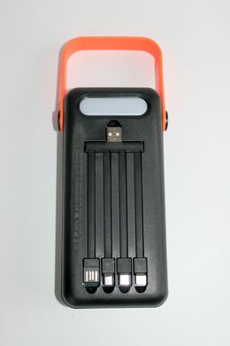 Power Bank 15000 mAh портативное зарядное устройство с фонариком повербанк