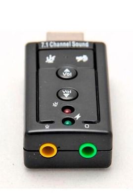 Зовнішня звукова карта USB 3D Sound card 7.1