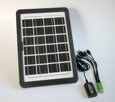 Портативна сонячна панель SOLAR PANEL CL-680 для заряджання смартфона