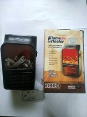 Компактный обогреватель-камин «Быстрое тепло» (Flame Heater) 1000w