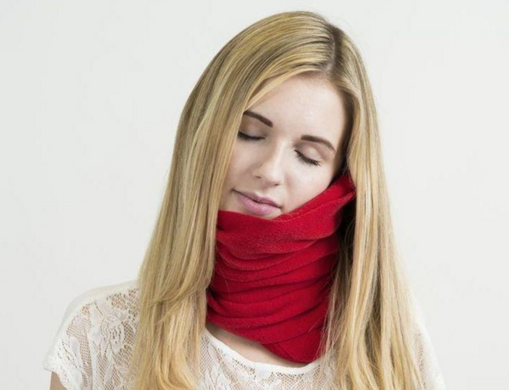 Подушка-шарф для путешествий Travel Pillow подставка