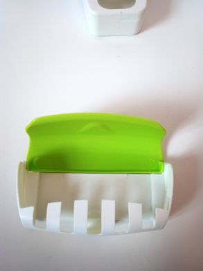 Підставка для зубних щіток+дозатор для пасти