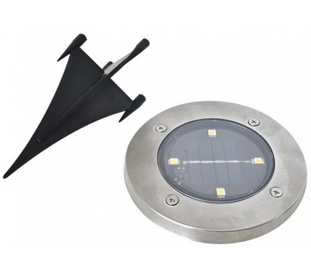 Уличный светильник на солнечной батарее Solar Disk Lights
