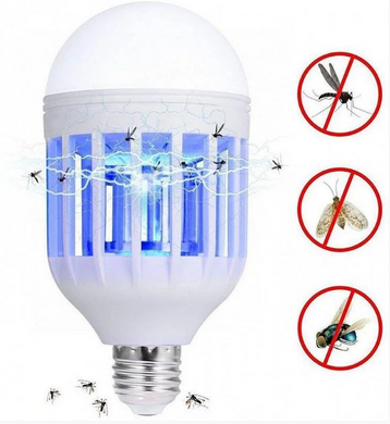 Светодиодная лампа ловушка от комаров Zapp Light отпугиватель