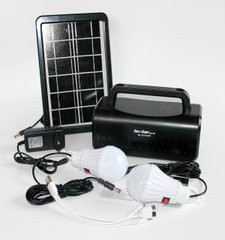 Фонарь с солнечной панелью Power Bank и лампочками Isolar iearch IS-1377S Система автономного освещения